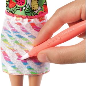 Barbie Crayola Rainbow Fruit Surprise Doll & Fashions