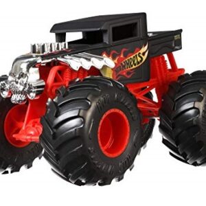Hot Wheels Monster Wrecking Wheels Trucks 1:24 Collection Color and Style May Vary