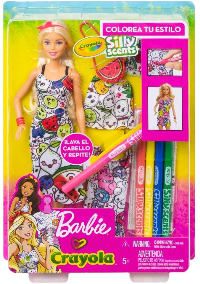 barbie crayola fashion