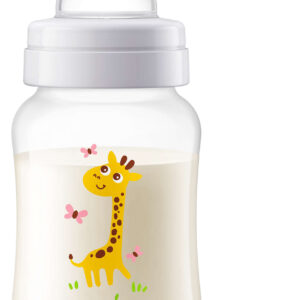 Philips Avent Classic Plus Deco Giraffe Feeding Bottles 260Ml