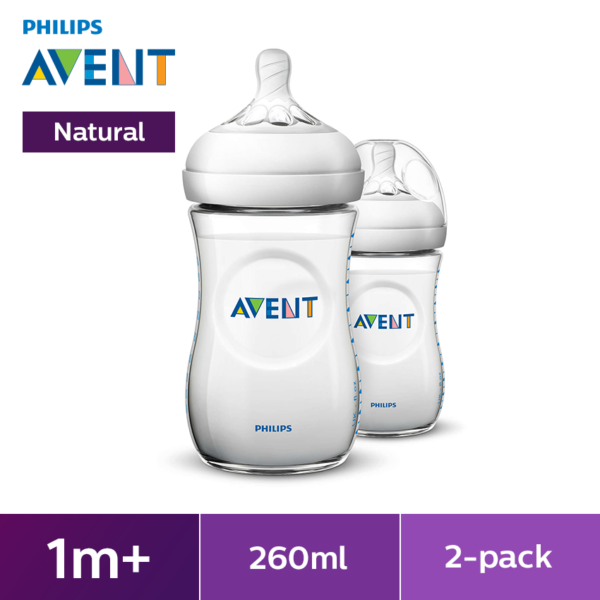 Philips Avent Natural II Feeding 2 Bottles 260Ml