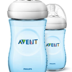 Philips Avent Natural II Feeding 2 Blue Bottles 260Ml