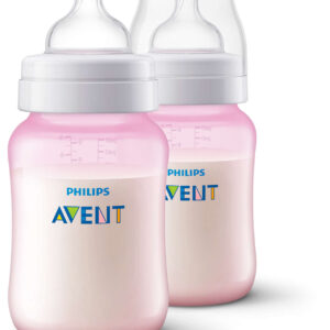 Philips Avent Anti Colic Pink 2 Feeding Bottle 260Ml