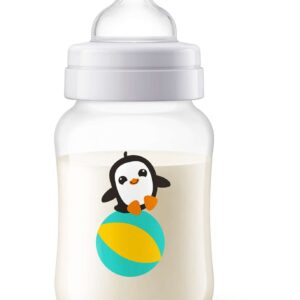 Philips Avent Anti Colic Deco Pinguin Feeding Bottle 260Ml
