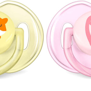 Philips Avent 2 Classic Soother Mix 0-6M - Color May Vary
