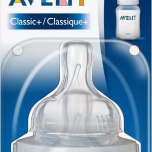 Philips Avent Pack of 2 Silicone Teats 1m+