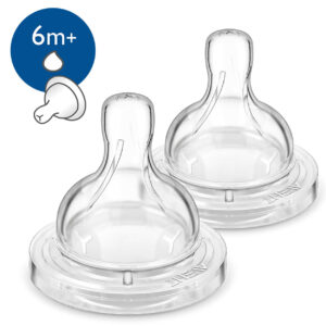 Philips Avent 2 Pk Silicone Teats Y-Shape