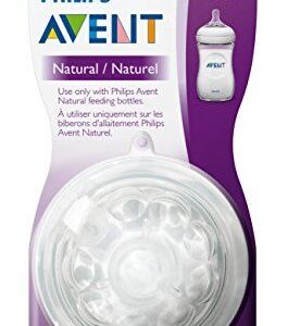 Philips Avent Pack of 2 Natural II Teat 6m+