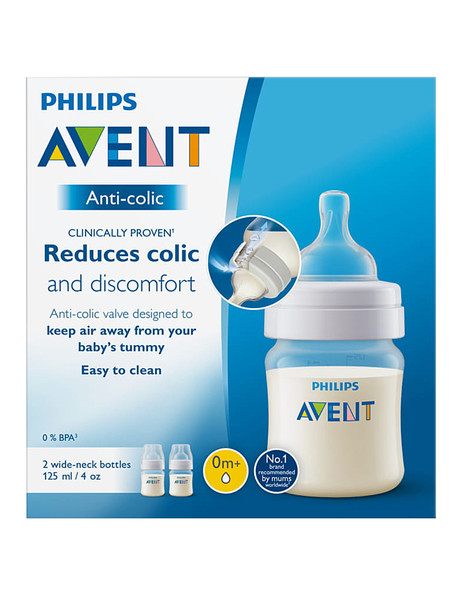 Philips Avent Anti Colic 2 Feeding Bottle 125Ml