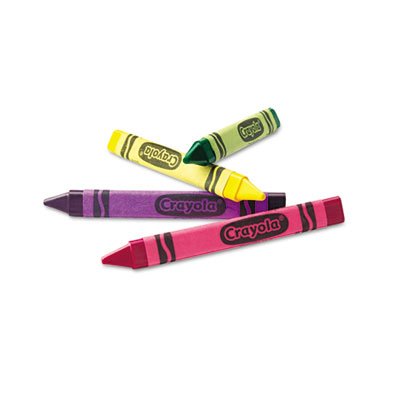 Crayola Anti-Roll Triangular Crayons 8 Count