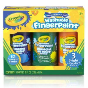 Crayola Bright Finger paint 3 Colors