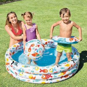 Intex Pineapple Pool Set With Ball and Ring