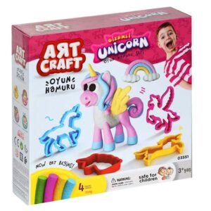 DeDe Art Craft 3D Unicorn Dough Set