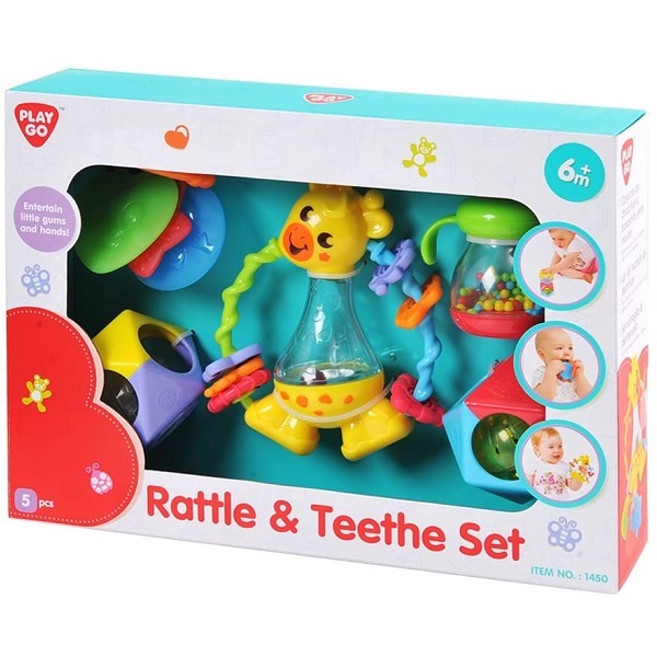 PlayGo Rattle & Teethe Set "1451"