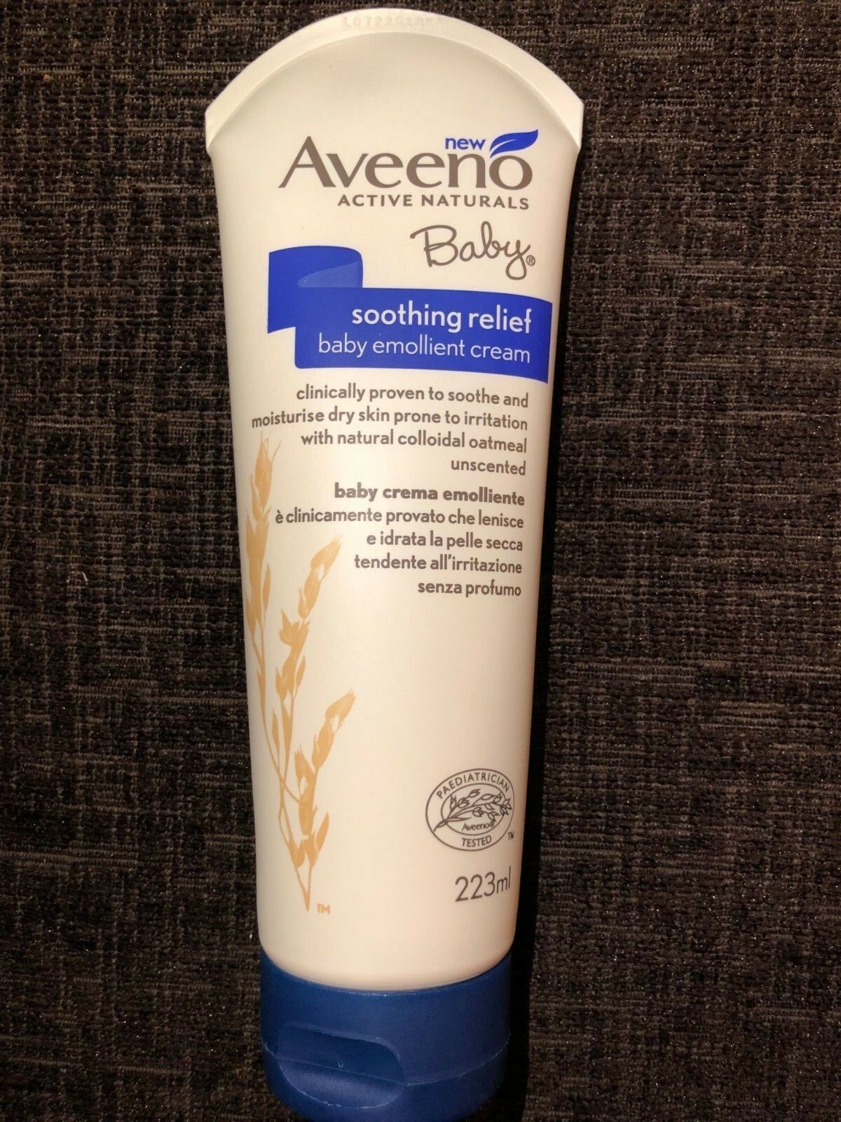 aveeno soothing relief baby emollient cream