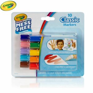 Crayola Colour Wonder Mess Free 10 Classic Mini Marker