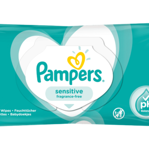 Pampers Sensitive Baby 52 Wipes