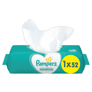 Pampers Sensitive Baby 52 Wipes