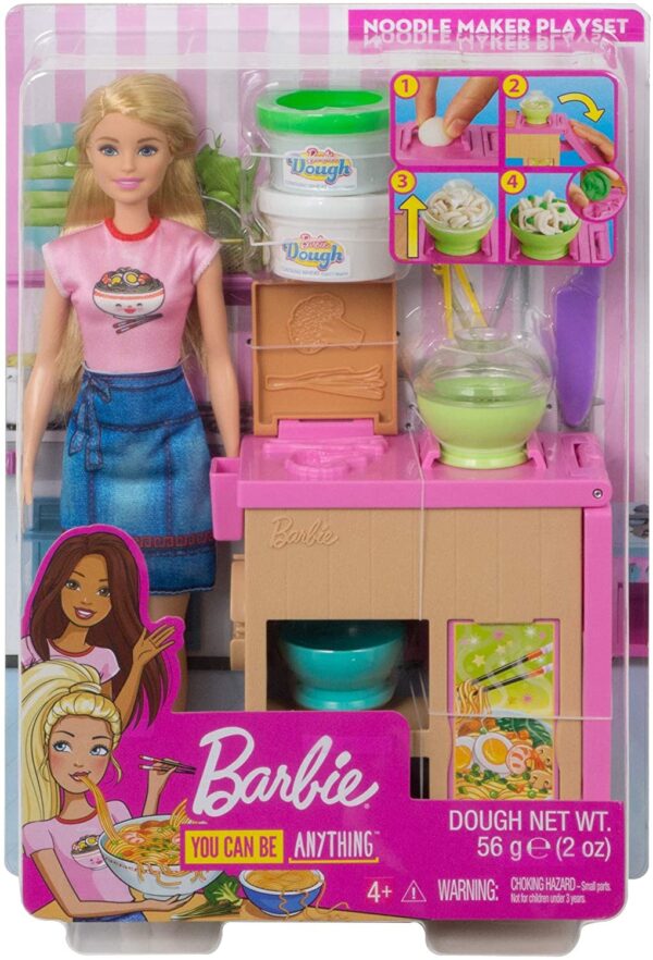 Barbie Noodle Maker Doll and Playset
