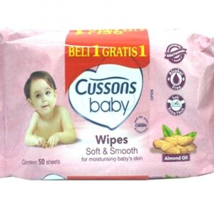 Cussons Baby Wipes Soft And Smooth 50 Sheets