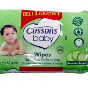 Cussons Baby Wipes Naturally Refresing 50 Sheets
