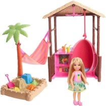 Barbie Chelsea Tiki Playset with Small Blonde Doll