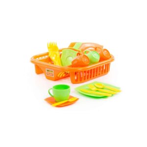 Polesie “Alisa” Dishes Set with a Dryer For 4 Persons