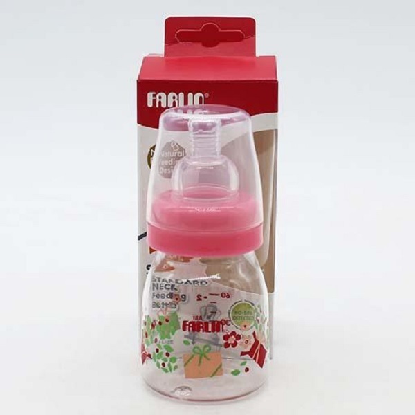 Farlin Glass Feeding Bottle 2 OZ/60ml