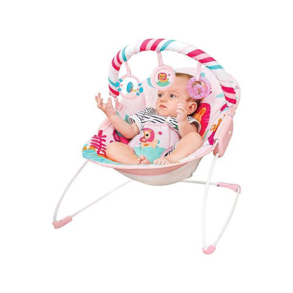 Mastela Baby Toddlers to Newborn Musical Chair Rocker and Bouncer Lion