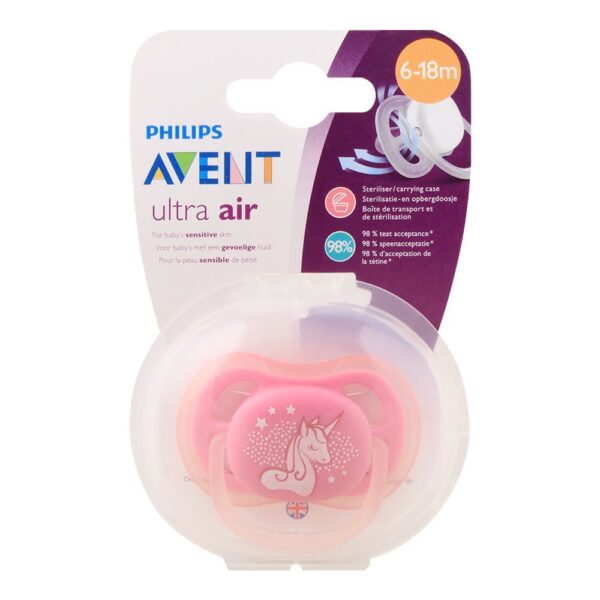 Philips Avent Ultra Soft Pacifier 6 Months 1 Piece
