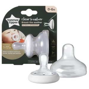 Tommee Tippee Closer To Nature Breast-Like Soother 0-6m