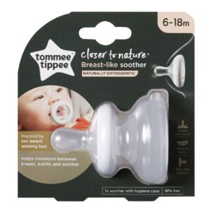 Tommee Tippee Closer To Nature Breast-Like Soother 6-18m