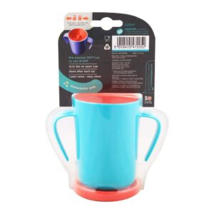 Tommee Tippee Easi Flow 360 Lip Activated Cup Teal Color 200ml 6m+