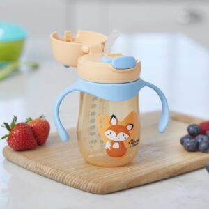 Tommee Tippee Weighted Straw 2 Handle Cup 240ml Orange