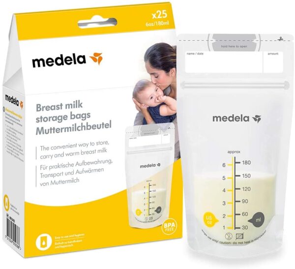 Medela Box of 25 Bags of Breast Milk Preservation