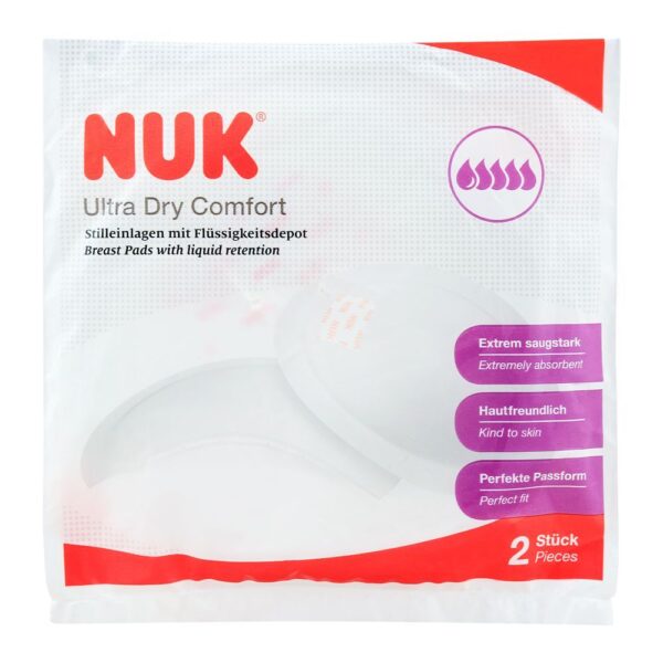 Nuk Ultra Dry Comfort Breast Pads 2/Bag