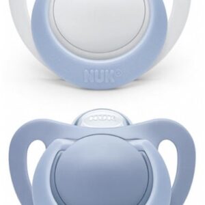 Nuk GENIUS 2 SILICON SOOTHERS 0-2 MONTHS