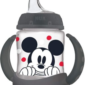 Nuk Disney Learner Sippy Cup, Mickey Mouse, 5 Oz 1Pack Color & Style May Vary