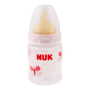 Nuk NUK First Choice Baby Bottle with teat - Color & Style May Vary