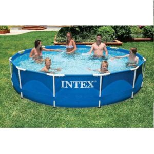 INTEX 12ft X 30 in Round Metal Frame Pool