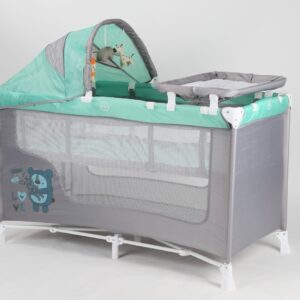 Foldable Baby Play Pen - Green