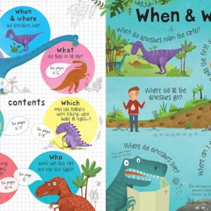 Lift-the-flap Questions and Answers about Dinosaurs - 1