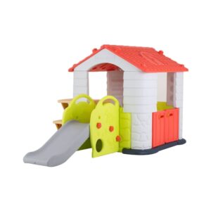 Edu Play House with Slide – Coral