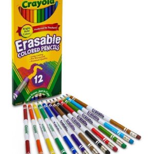 Crayola Erasable Colored 12 Pencils
