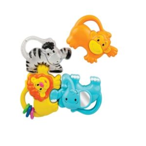 Winfun Rattle Puzzle 4in 1 Jungle Animals