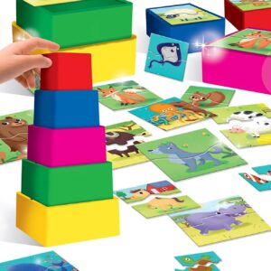 Lisciani Activity Cube With 20 Puzzles