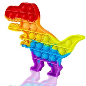 Pop It PushPop Bubble Fidget – Dinosaur