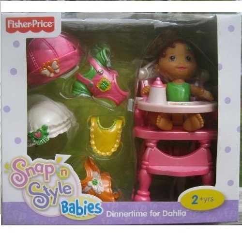 Fisher Price Snap N Style- Dinnertime