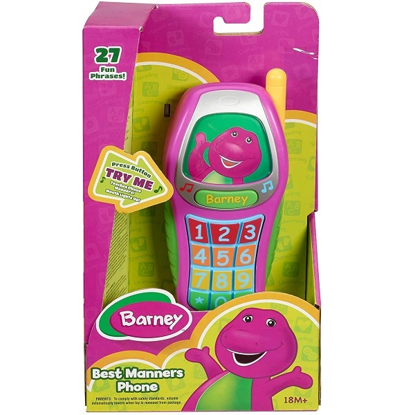 Fisher Price Barney Best Manners Phone