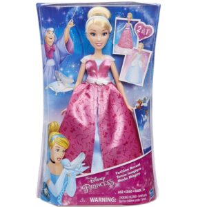 Disney Princess Fashion Reveal Cinderella Doll